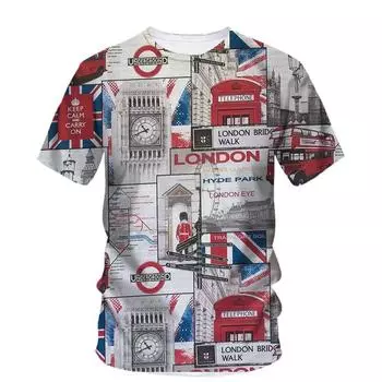 Забавная футболка с 3D-принтом, летняя мужская и женская мода, короткий рукав, свободный стиль, уличная одежда Harajuku, топы, футболки, одежда S