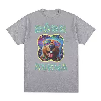 Забавная футболка с графическим принтом Bbr Kurwa, мужская и женская повседневная модная футболка с коротким рукавом, милая одежда, большие хлопковые футболки