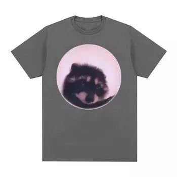 Забавная футболка с изображением енота Педро, мужская и женская повседневная хлопковая футболка большого размера, модная винтажная футболка унисекс высокого качества, уличная одежда S чёрный