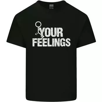 Забавная футболка унисекс Fck Your Feelings Offensive Rude S