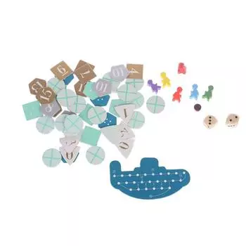 Забавная игра для раннего образования для детей от 2 до 6 игроков, настольная игра «Глубоководные приключения», игра на логическое мышление, подарки для детей, игрушка для семейной вечеринки