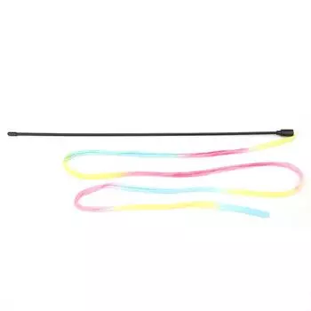 Забавная игрушка для кошек, котят, игровая игрушка для кошек, тканевая тизер, интерактивная игрушка-стик Chaser