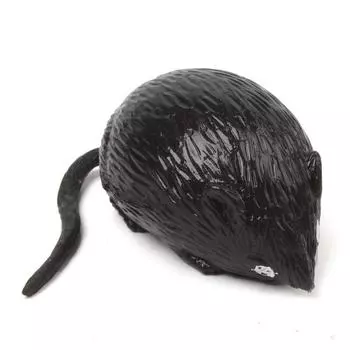 Забавная игрушка на День смеха/Вентиляционный мячик Игрушка для вентиляционной трубы Мышь для вентиляционной трубы белый