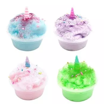 Забавная игрушка-слизень, 60 мл — средство для снятия стресса для детей и взрослых, пластилин, шлам, грязевая глина розовый