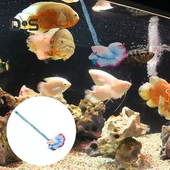 Забавная интерактивная игрушка «Рыбка» Изысканное мастерство Интересная обучающая палочка-тизер для снятия скуки синий