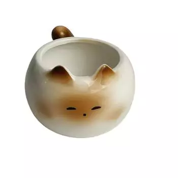 Забавная керамическая чашка с кошкой, изысканная кружка для послеобеденного чая, милые кофейные чашки, подарок на день рождения