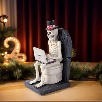 Забавная компьютерная статуэтка, украшение, создающее атмосферу One Size