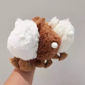 Забавная курица-несушка, плюшевый брелок, сжимающий кулон, пушистая мягкая кукла, игрушка для снятия стресса, сумка для ключей от машины, подвесное украшение as the picture