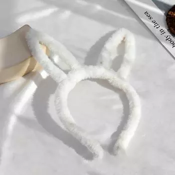 Забавная лягушка повязка для мытья лица и волос для женщин корейский инс милая повязка на голову мультяшное животное бархатная повязка на голову для девочки аксессуары для волос