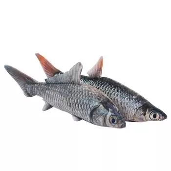 Забавная милая имитация карася, плюшевая игрушка, мягкая мультяшная подушка с изображением рыбы, маленькие куклы-рыбки для подарка ребенку 30CM