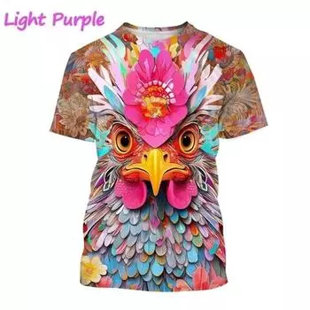Забавная мужская и женская детская уличная повседневная футболка с 3d принтом Animl, дышащие тонкие спортивные топы с милым художественным узором, футболки XL