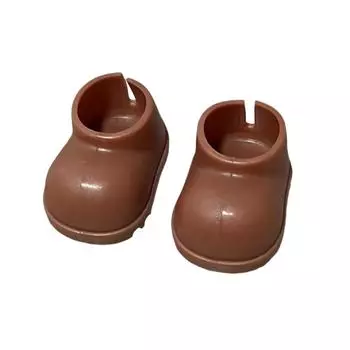 Забавная обувь для кукол, аниме плюшевые игрушки и милые аксессуары, милая одежда для кукол One Size коричневый