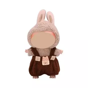 Забавная одежда для кукол, плюшевые игрушки в стиле аниме и милые аксессуары,милые куклы одежда One Size коричневый