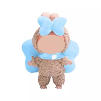 Забавная одежда для кукол, плюшевые игрушки в стиле аниме и милые аксессуары,милые куклы одежда One Size синий