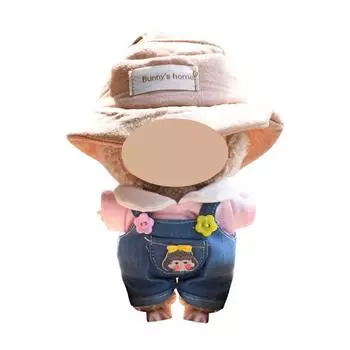 Забавная одежда для кукол, плюшевые игрушки в стиле аниме и милые аксессуары,милые куклы одежда One Size розовый