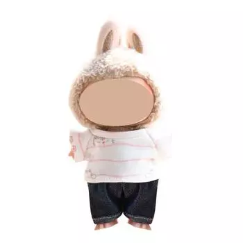 Забавная одежда для кукол, плюшевые игрушки в стиле аниме и милые аксессуары,милые куклы одежда One Size розовый