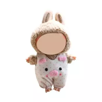 Забавная одежда для кукол, плюшевые игрушки в стиле аниме и милые аксессуары,милые куклы одежда One Size розовый