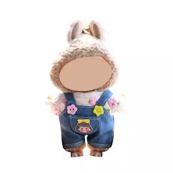 Забавная одежда для кукол, плюшевые игрушки в стиле аниме и милые аксессуары,милые куклы одежда One Size белый