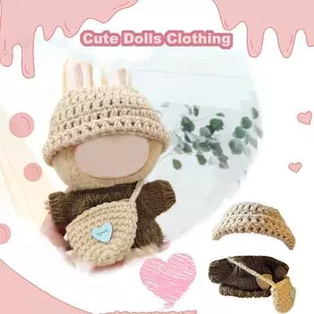 Забавная одежда для кукол, плюшевые игрушки в стиле аниме и милые аксессуары One Size