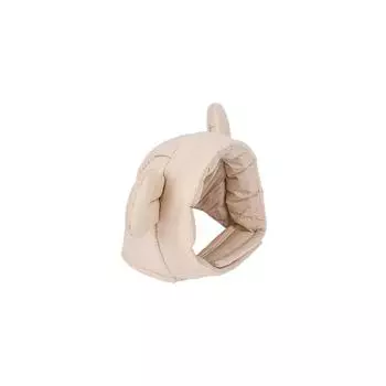 Забавная одежда для питомцев на осень и зиму, комбинезон для тела собаки Би Сюн, корейская версия, хлопковая одежда с капюшоном в комплекте со шляпой с медвежьими ушками S