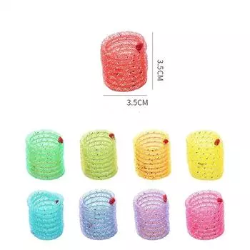 Забавная прыгающая пружинная игрушка для кошек, интерактивная спиральная игрушка для кошек, обучающие игрушки для кошек, товары для котят S