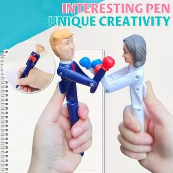 Забавная ручка-боксер, креативная интерактивная шариковая ручка для снятия стресса, подарки для взрослых 5 мл One Size