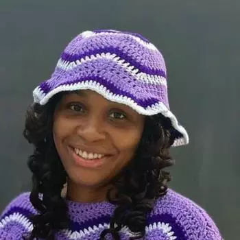 Забавная шапка для взрослых ручной работы, связанная крючком, с рожками и бородой Adult 57-59cm