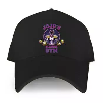 Забавная унисекс бейсболка Jotaro Kujo Gym Jojo Bizarre Adventure унисекс женские кепки модная шляпа в стиле хип-хоп Adjustable