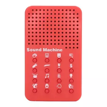 Забавная звуковая машина с 16 звуковыми эффектами, портативная электронная новинка, забавная игрушка-шумелка