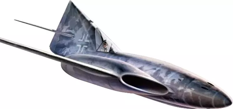 Забавное хобби Германия Me262 HG3 Concept 3 Пластиковая модель AMH48A005 1/48