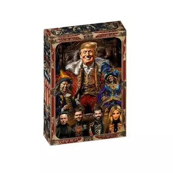 Забавное и игривое изображение игральных карт, веселая игра для коллекционирования карт One Size