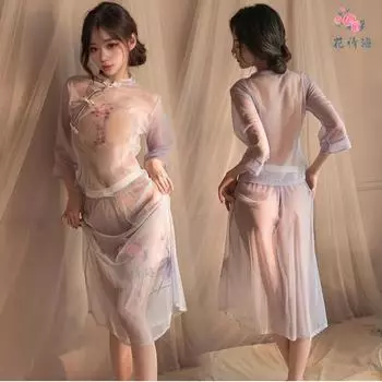 Забавное нижнее белье антикварное женское сексуальное чистое желание карман на животе соблазнение страсть придворный стиль One size