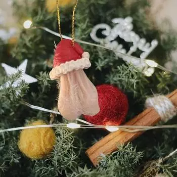 Забавные 3D-шарики, елочные украшения, непослушные уродливые яйца, смоляные украшения с A