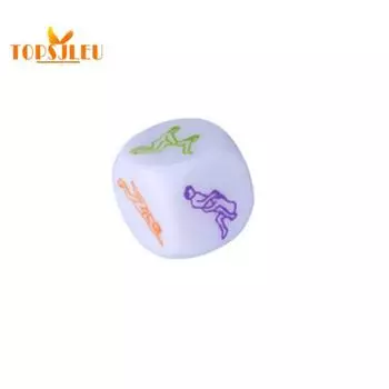 Забавные игрушечные игральные кости для взрослых в спальне — 1 предмет, 6 любовных поз, флирт, эротические ролевые игры