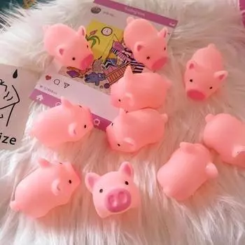 Забавные игрушки, сжимающая игрушка-антистресс, свинья, мультяшная поп-снятие стресса, дыхание, новинка, кукла 1PC