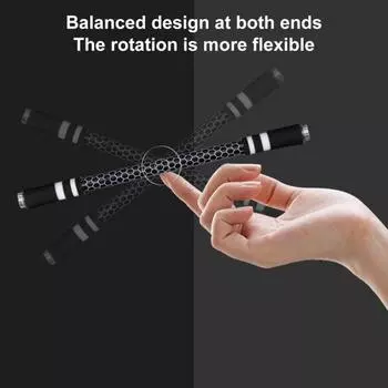 Забавные красочные огни, расслабляющие упражнения с вращающейся ручкой, умение работать пальцем для детей A