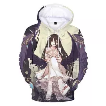 Забавные модные популярные игры Overlord, толстовки с длинными рукавами и 3D принтом, 2023, мужские и женские повседневные модные крутые пальто с капюшоном большого размера, 6XL S