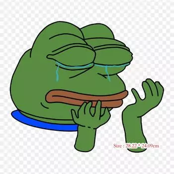 Забавные наклейки для Snapchat, наклейка Pepe The Iron on Heat Transfer, виниловые нашивки, наклейки для одежды, аппликации «сделай сам», моющиеся нашивки