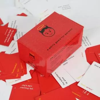 Забавные настольные карты для вечеринки родителей One Size