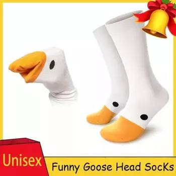 Забавные носки с животными, повседневные хлопковые женские носки, модные женские спортивные теплые носки в стиле Харадзюку с птицами, зимние милые носки One Size белый