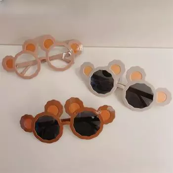 Забавные очки на день рождения с изображением медведя для детской вечеринки