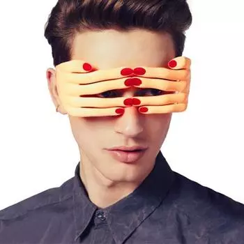 Забавные очки в форме пальцев, маска для глаз, Хэллоуин, маскарад, косплей, реквизит для вечеринки