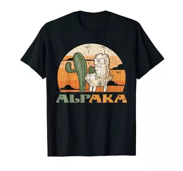 Забавные подарки для любителей альпаки Милые футболки