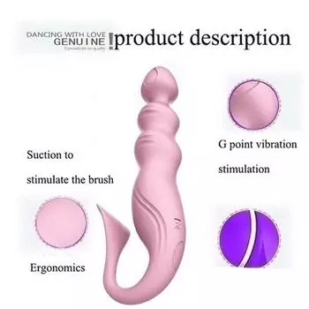 Забавные товары для секса для взрослых на заднем дворе, тянущий женский мастурбатор, анальный тампон, вибратор 17.7cm