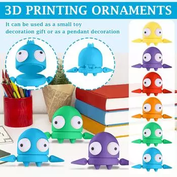 Забавные украшения для рабочего стола в виде приседаний, украшения из игр ужасов, украшения с персонажами One Size жёлтый