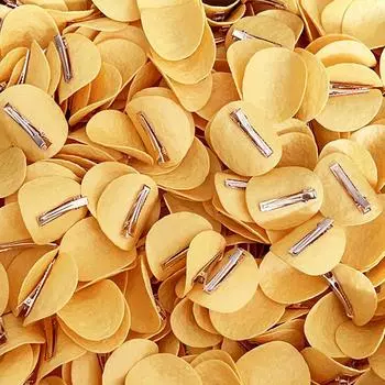 Забавные заколки для волос с имитацией картофельных чипсов для девочек, милые креативные и забавные аксессуары для волос для студентов