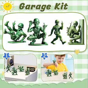 Забавные зеленые человечки, синие военно-морские фигурки, средний палец, классический военный игрушечный солдатик, набор, новинка, статуэтка солдата для домашнего рабочего стола, украшения Mili One Size армия зеленый