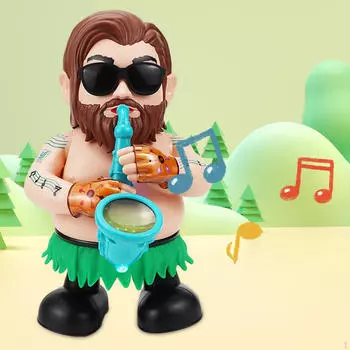 Забавный электрический танцующий саксофонист игрушка раннего образования детей мюзикл для