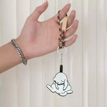 Забавный брелок для ключей в виде кота, светящаяся игрушка для снятия стресса, напечатанная на 3D-принтере, милый брелок для ключей в виде котенка, сумка-подвеска, новинка, подарок для лучших друзей