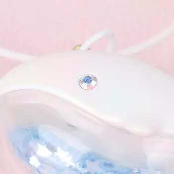 Забавный брелок в виде дельфина с жидкостью для ключей от машины Kawaii Китовый дом, кулон, брелок для ключей, сумки для девочек, брелки, ювелирные изделия, подарки